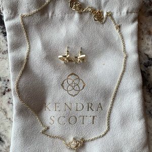 Kendra Scott necklace and earring set